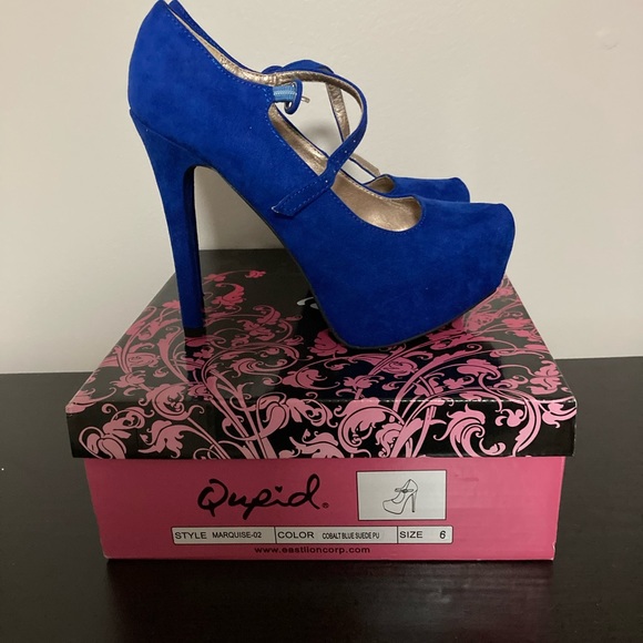 NWB Qupid Platform Stilettos - Picture 3 of 8